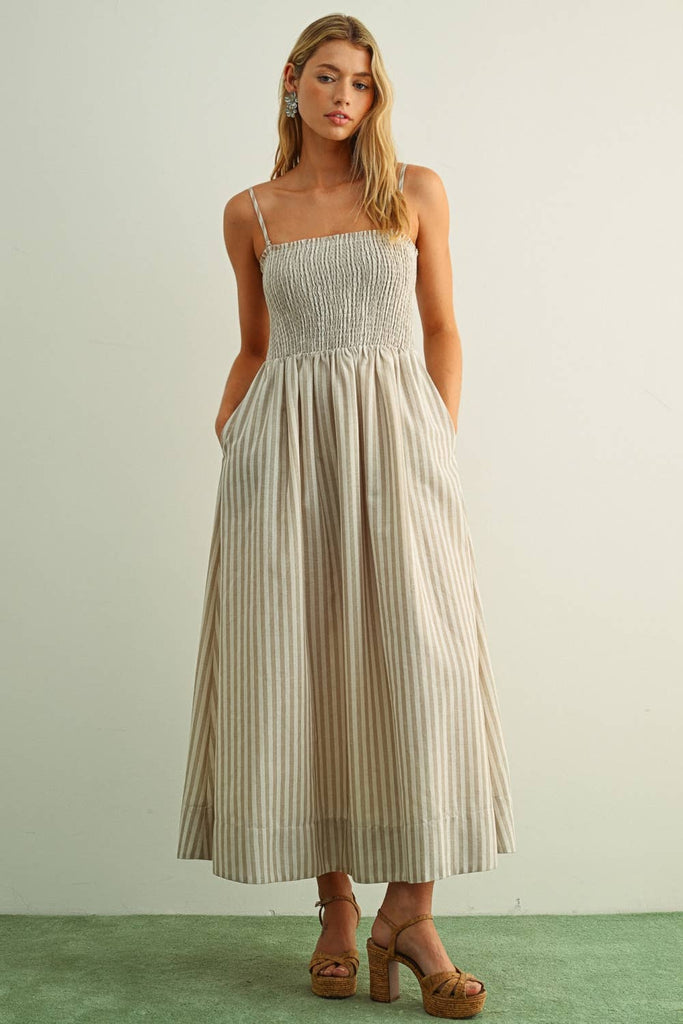 Striped Maxi Dress