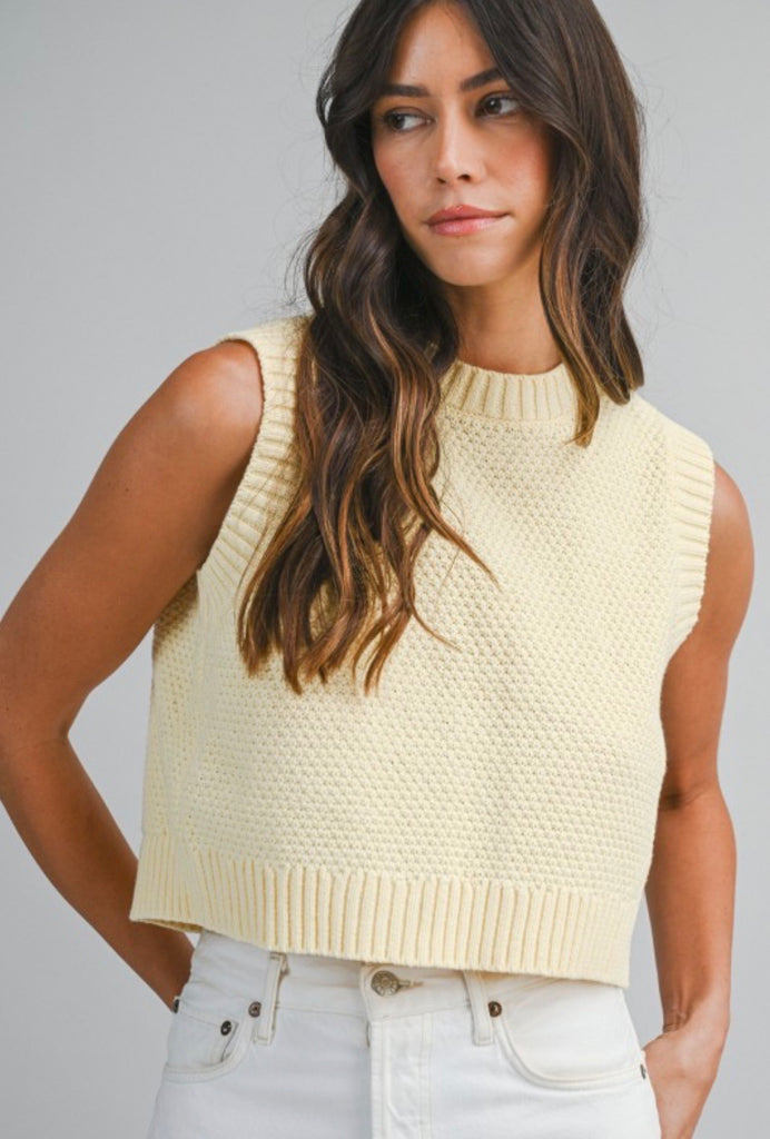 Lexi Open Back Knit Top