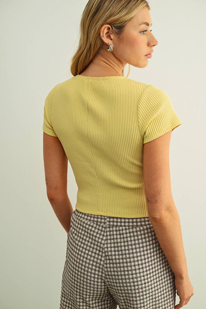 Button Front Top