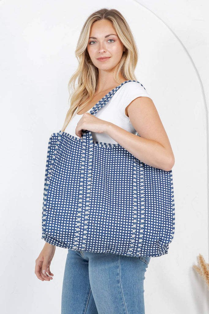 Quilted Tote Bag (BG-94)