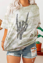 Load image into Gallery viewer, Rock &amp; Roll Skeleton Tee - Oversized
