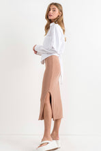 Load image into Gallery viewer, Double Layer Side Slit Skirt
