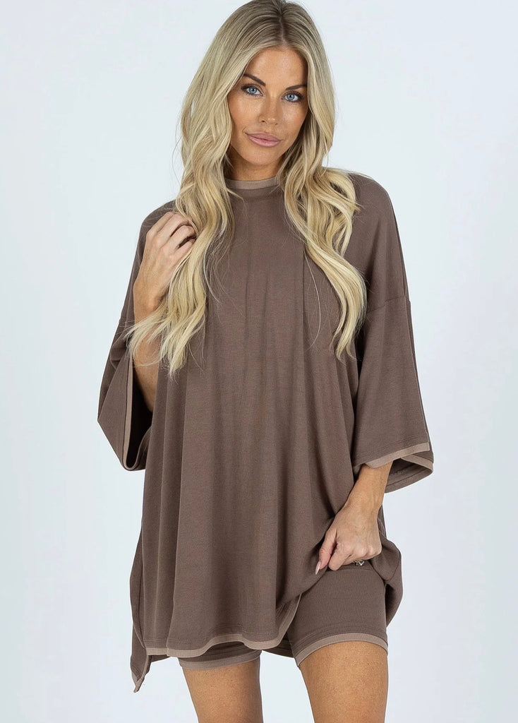 All Weekend Long Set Double Layer - Taupe