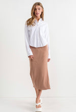 Load image into Gallery viewer, Double Layer Side Slit Skirt
