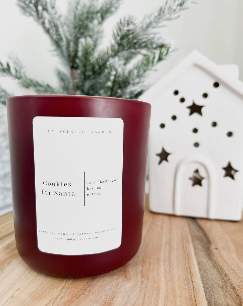 Cookies for Santa Candle