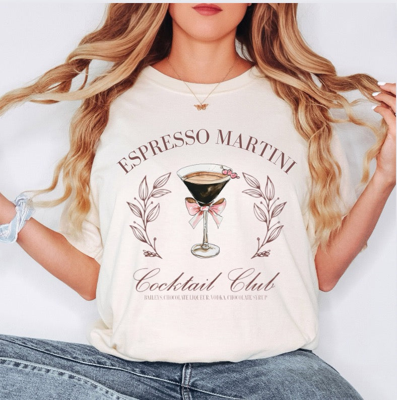 Espresso Martini Graphic Tee – Sophie May Boutique