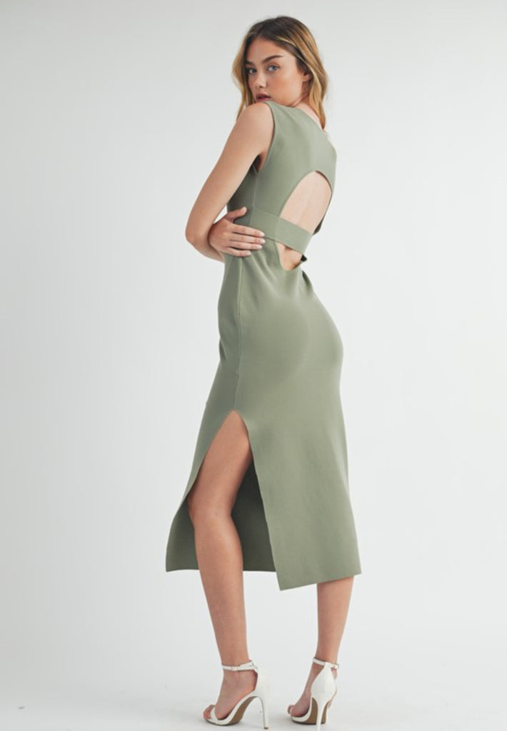 Meadow Mist Midi Dress