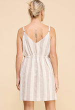 Load image into Gallery viewer, Striped Linen Dress
