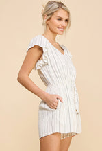 Load image into Gallery viewer, Textured Woven Romper
