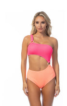 Load image into Gallery viewer, Color Block One Piece Swimsuit
