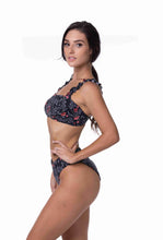 Load image into Gallery viewer, Floral Bandeau Bikini
