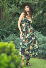Load image into Gallery viewer, Tropical Print Maxi Dress
