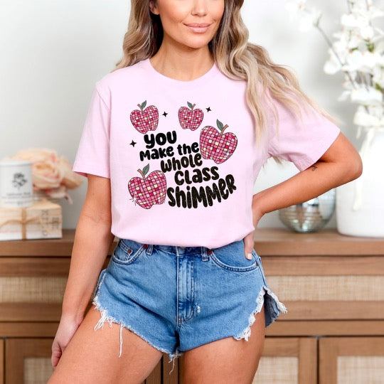 Whole Class Shimmer Graphic Tee