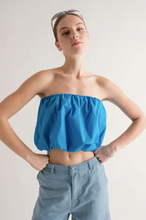 Load image into Gallery viewer, Sadie Strapless Scrunchie Top
