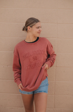 Load image into Gallery viewer, Iowa State Vintage 58 Emboss Crewneck
