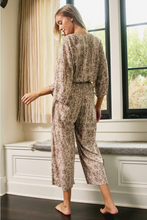 Load image into Gallery viewer, Paisley Kimono Jumpsuit
