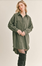 Load image into Gallery viewer, Bailey Oversized Shirt Dress
