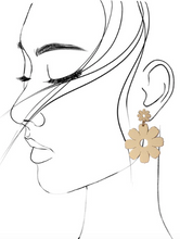 Load image into Gallery viewer, Daisy Double Drop Earrings
