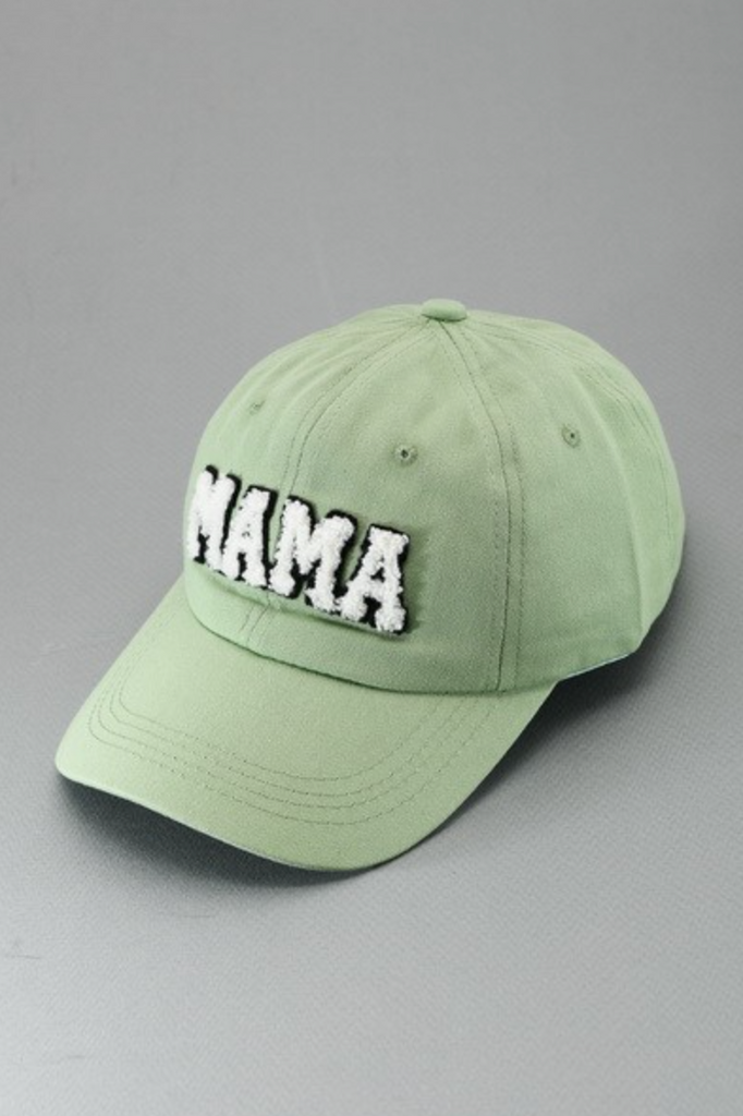 Washed Sherpa Mama Ball Cap