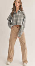 Load image into Gallery viewer, Carson Cropped Plaid
