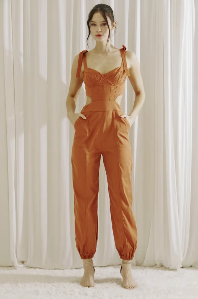 Fall in Love Fitted Jumpsuit