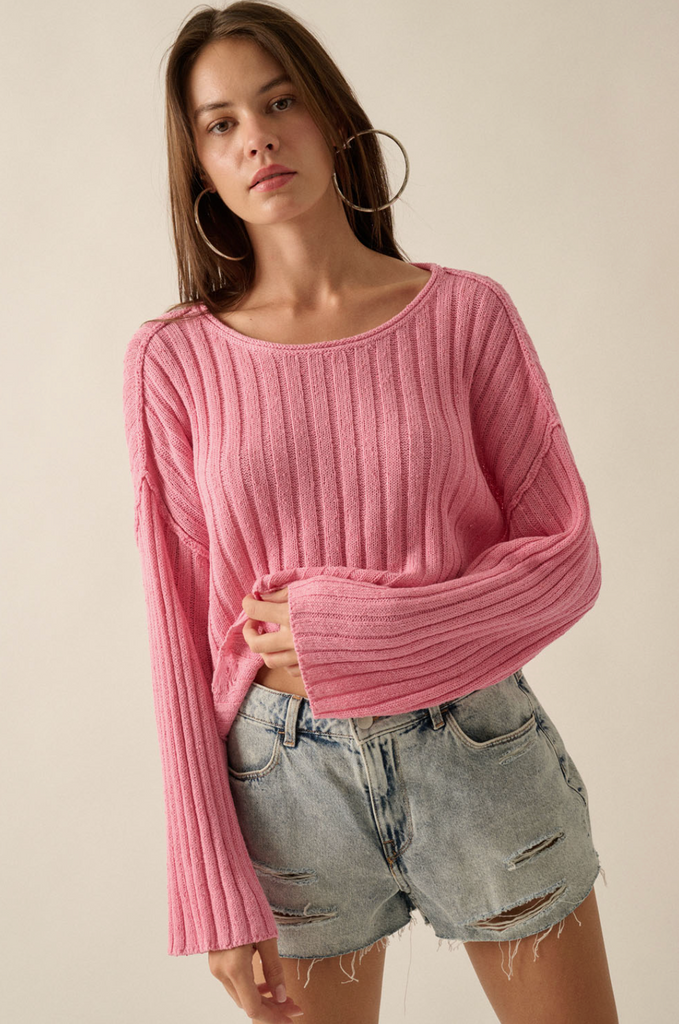 Preston Exposed Seam Sweater