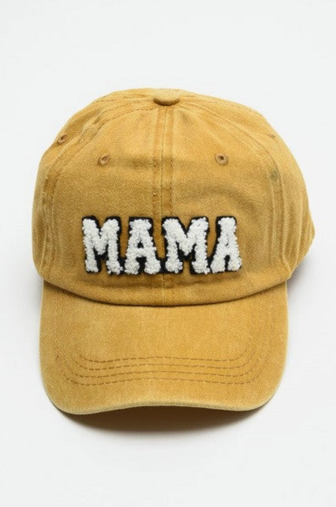 Washed Sherpa Mama Ball Cap