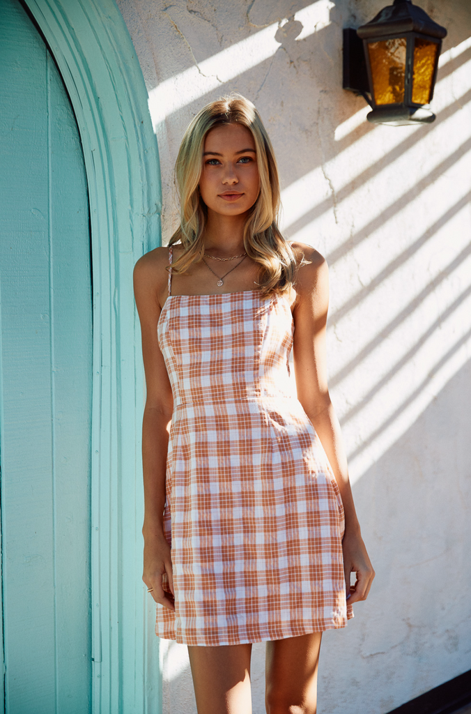 Perfectly Plaid Mini Dress