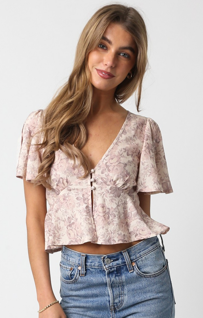 Charley Floral Top