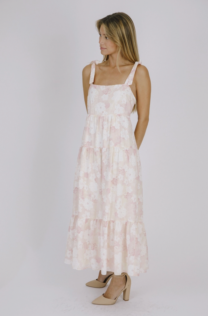 Flowers Midi Dress