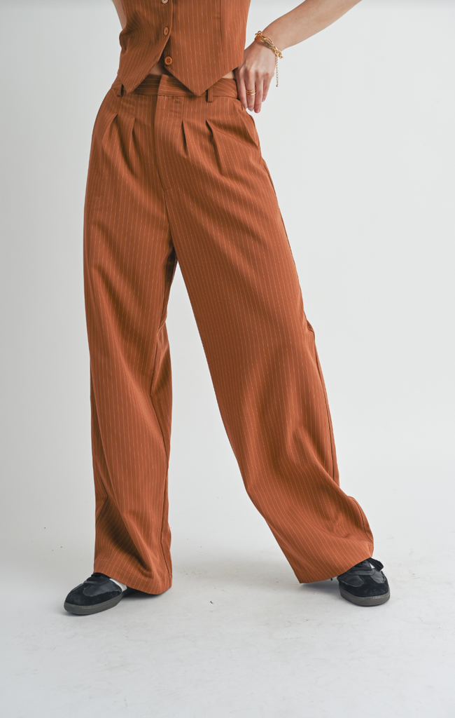 Established Pleated Pants