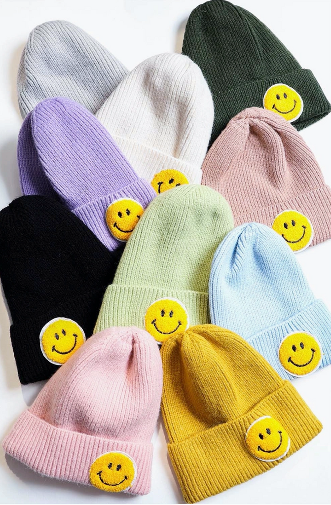 Smiley Face Beanie