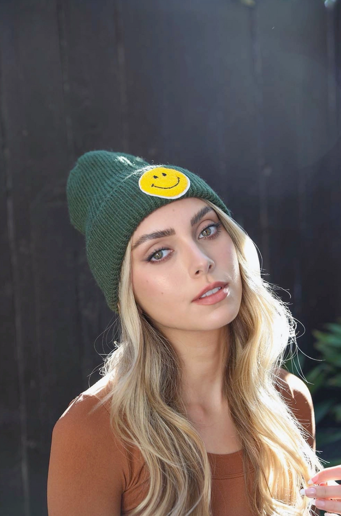 Smiley Face Beanie