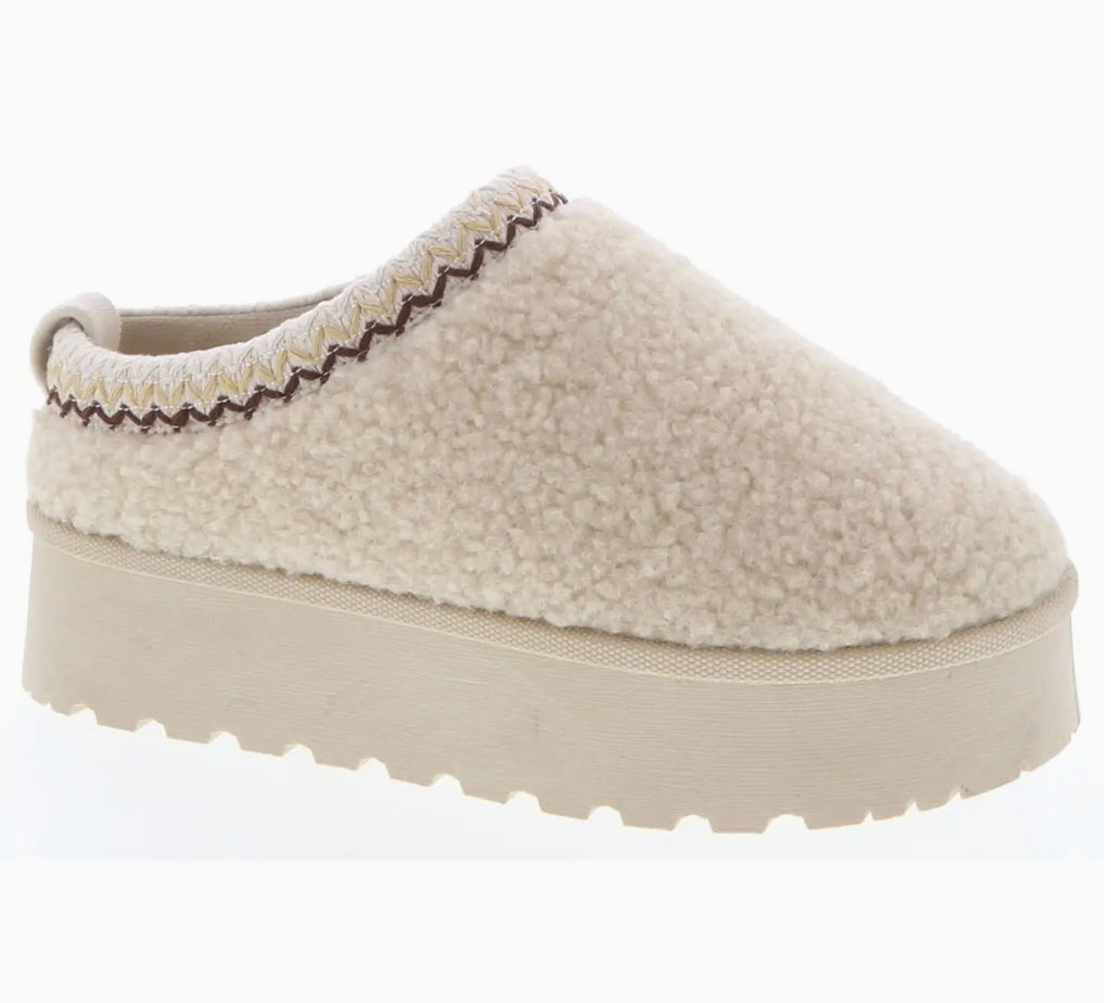 Sherpa Platform Slippers