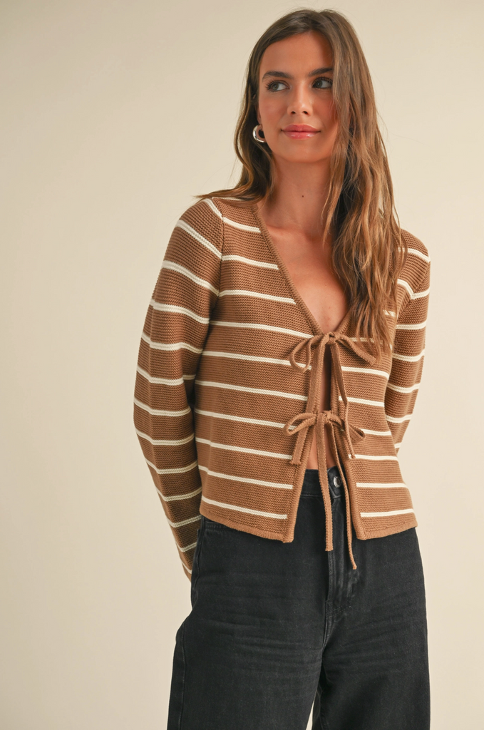 Brie Tie Cardigan