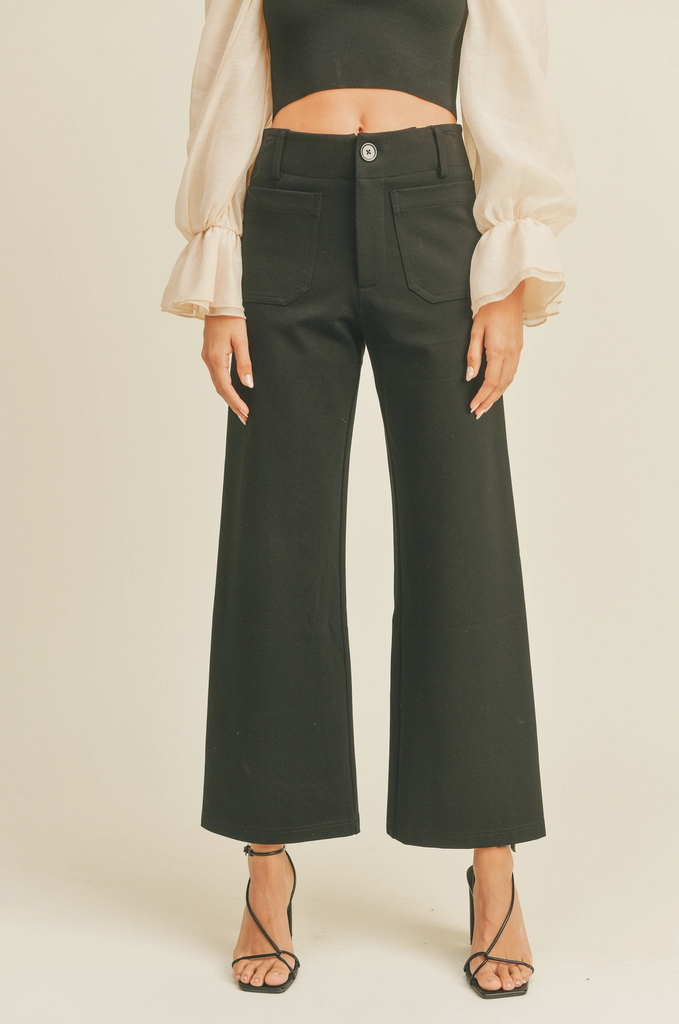 2 Pockets Ponte Pants