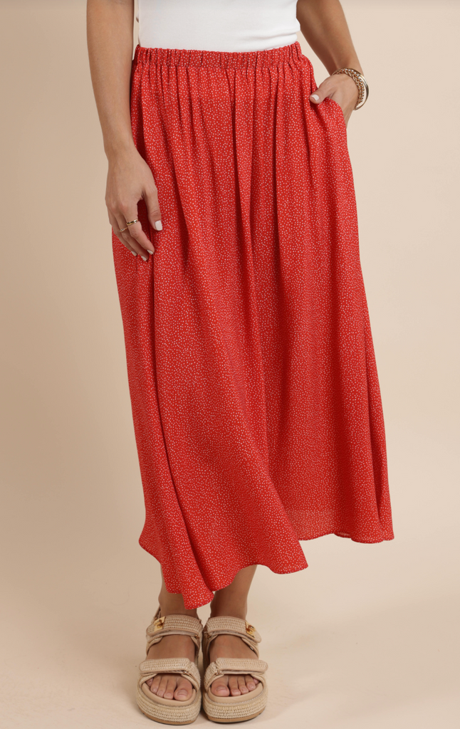 Nina Flowy Midi Skirt