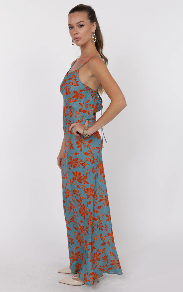Off the Vine Slip Dress featured at Sophie May Boutique, a women's fashion boutique in Gilbert AZ.