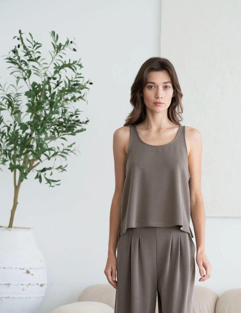Allie Scoop Neck Tank
