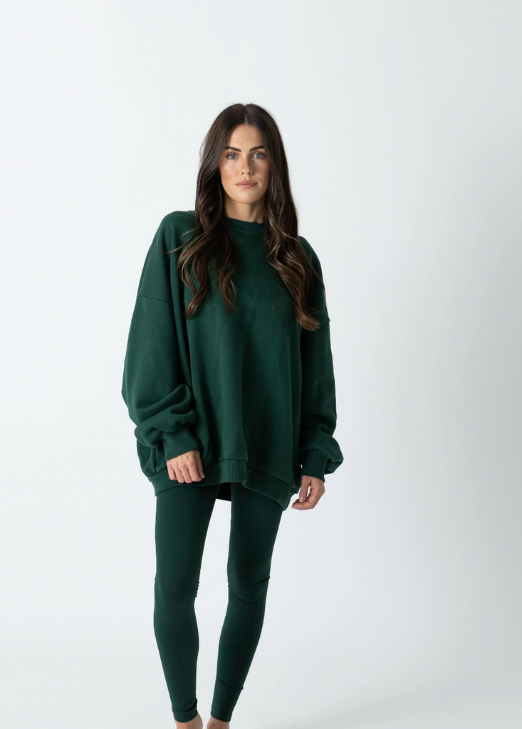 Coffee Run Pant Set  - Jade