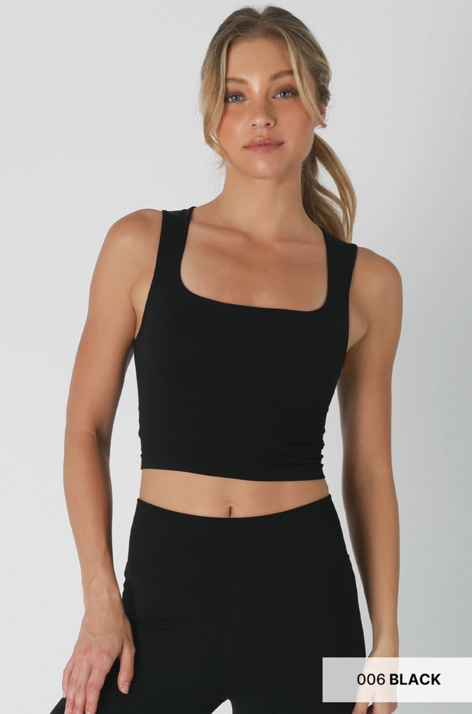 Clean Line Square Neck Top