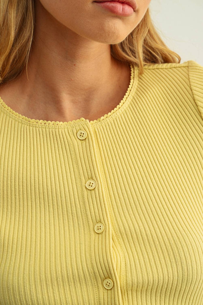 Button Front Top