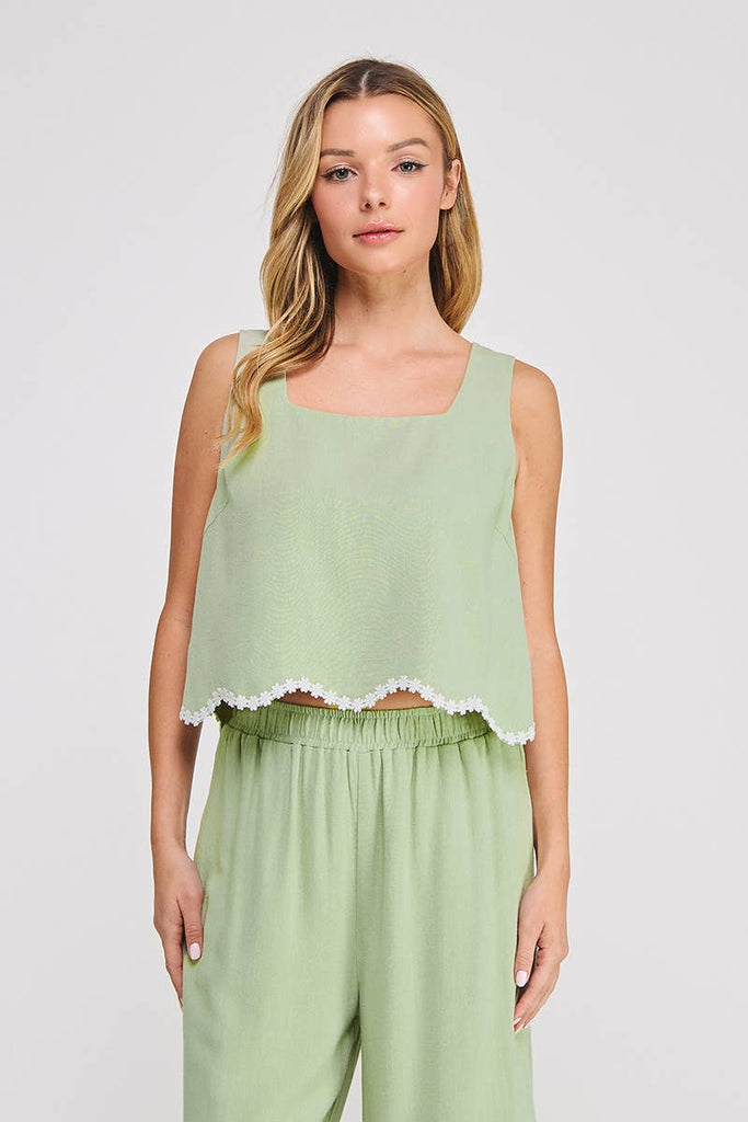 Kaylie Linen Tank