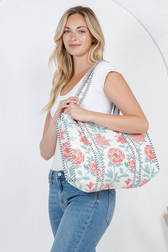 Quilted Tote Bag (BG-30)