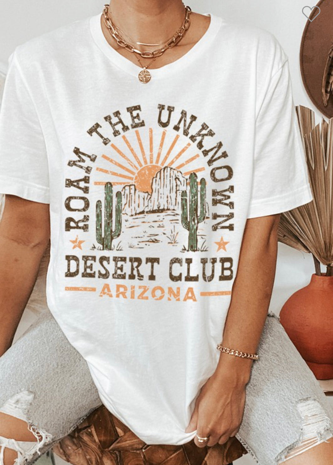 Roam the Unknown Tee - Oversized