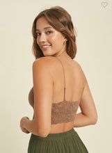Load image into Gallery viewer, Ribbed Lace Back Bralette

