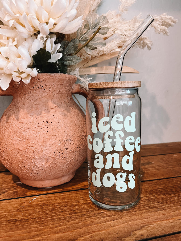 Iced Coffee and Dogs Cup
