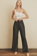 Load image into Gallery viewer, Vibe Check Pleated Wide Leg Pants
