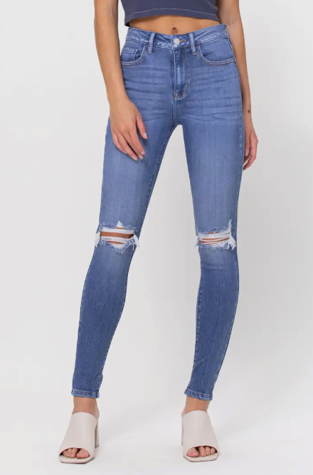 Kayla Distressed Skinny
