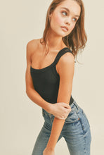 Load image into Gallery viewer, Brie One Shoulder Bodysuit
